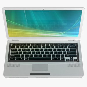 3d generic laptop keyboard model
