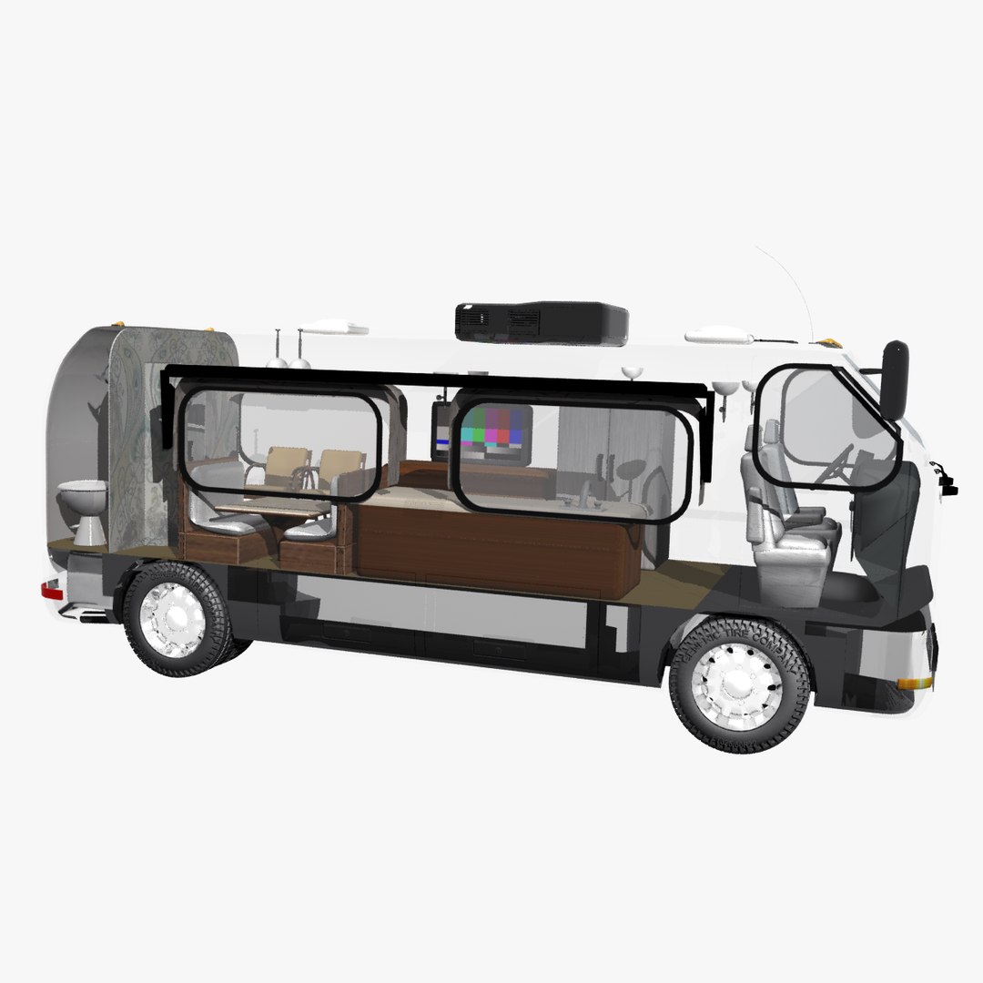 Class camper van 3D model | 1142961 | TurboSquid