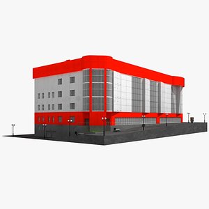 3d model shopping center