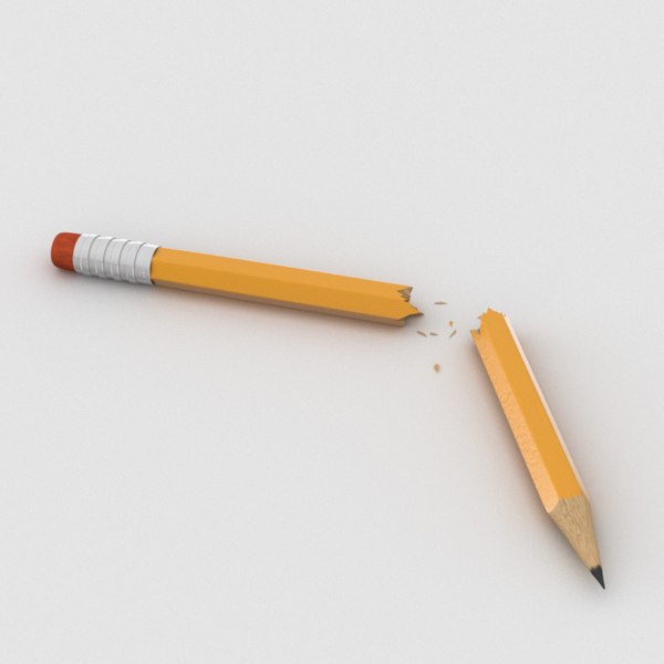 折れた鉛筆 - 筆記具