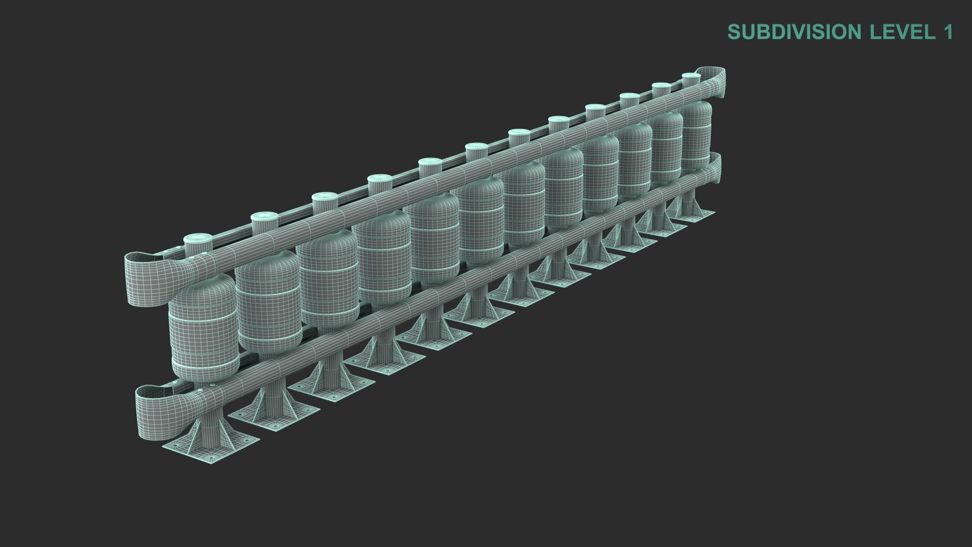 3D model Road Safety Barrier https://p.turbosquid.com/ts-thumb/yp/6nZ0IH/5q/wireframe0004/jpg/1685339015/1920x1080/fit_q87/55efaed34821540cddfb6e9a8416c2ba02ab477f/wireframe0004.jpg