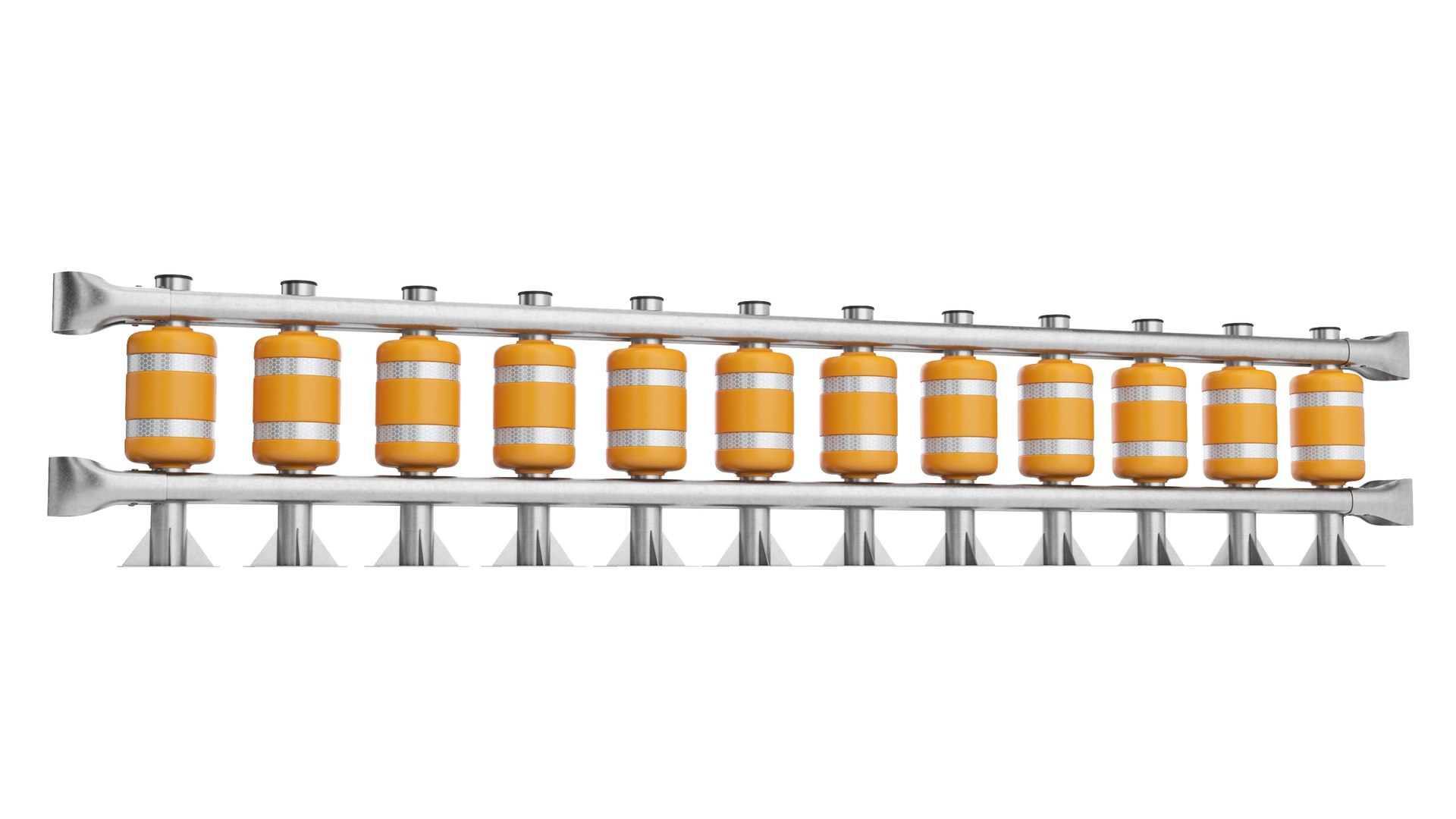 3D Model Road Safety Barrier TurboSquid 2076256