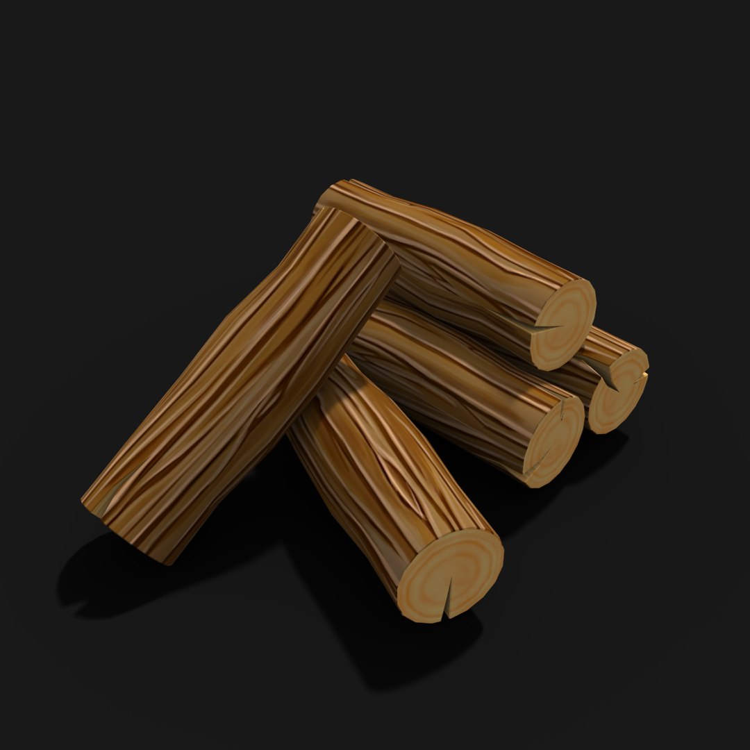 Ax Log 3d Model
