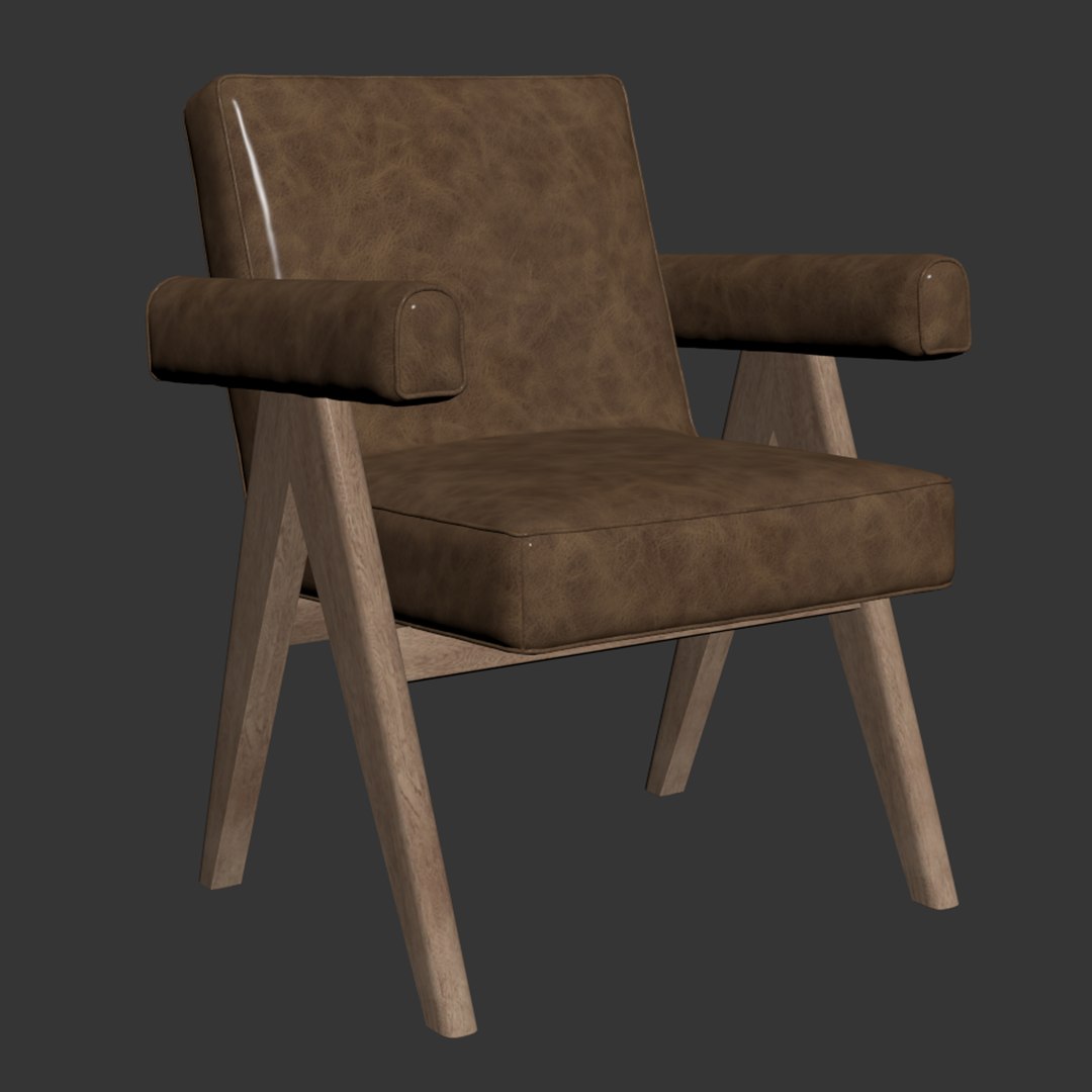 Committee Dinning Chair 02 3D Model - TurboSquid 2028174