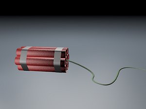 dynamite 3d model