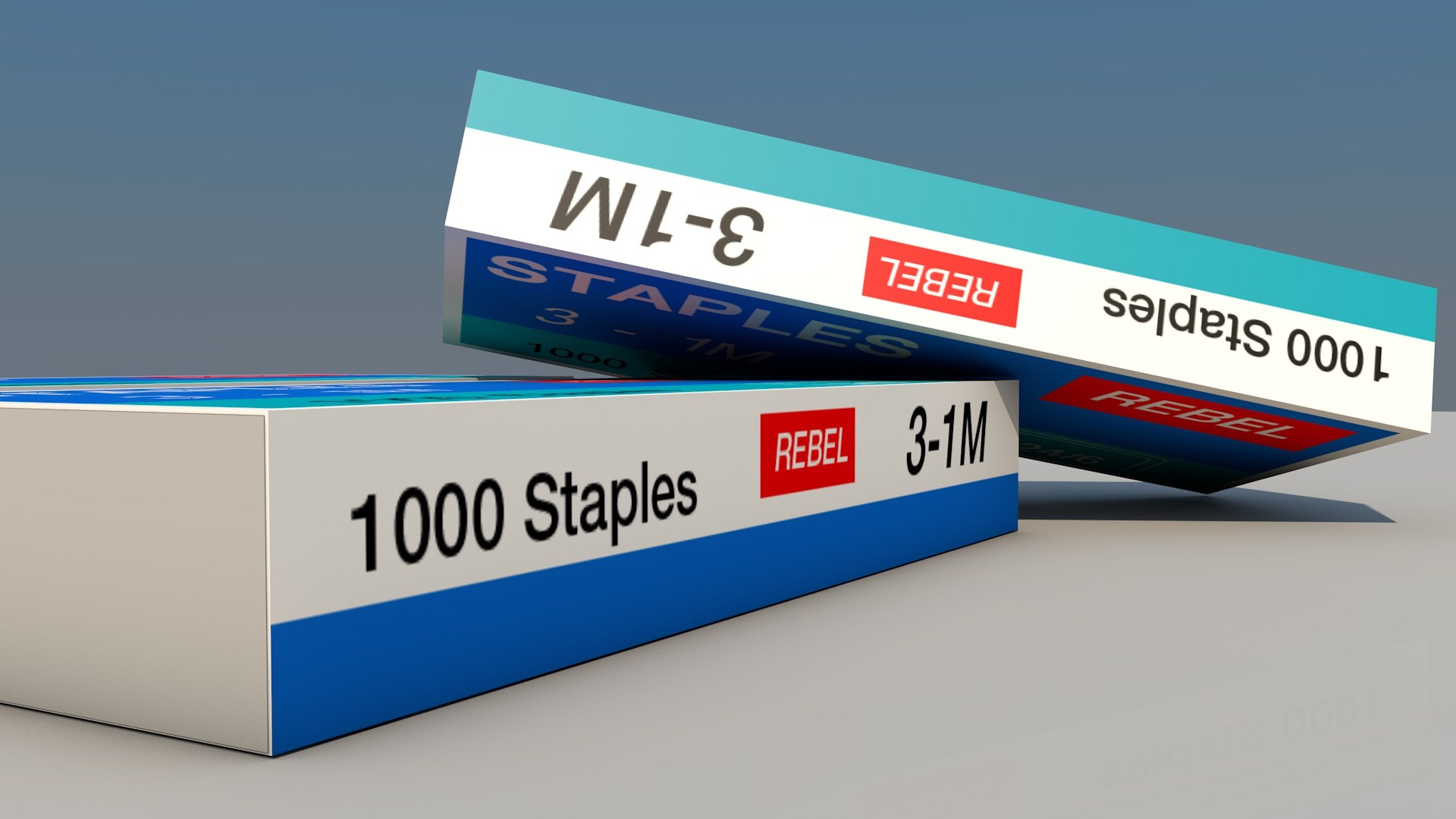 3D Staples Packaging - TurboSquid 1785020