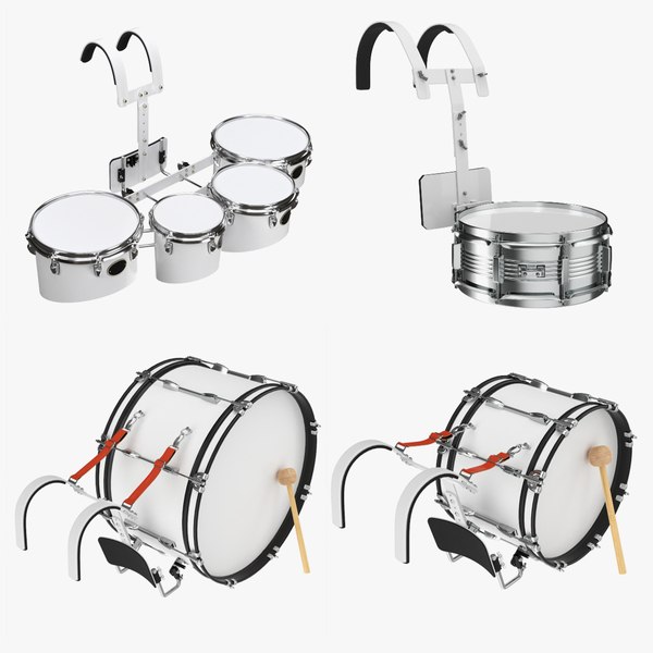 Marching equipment 3D model