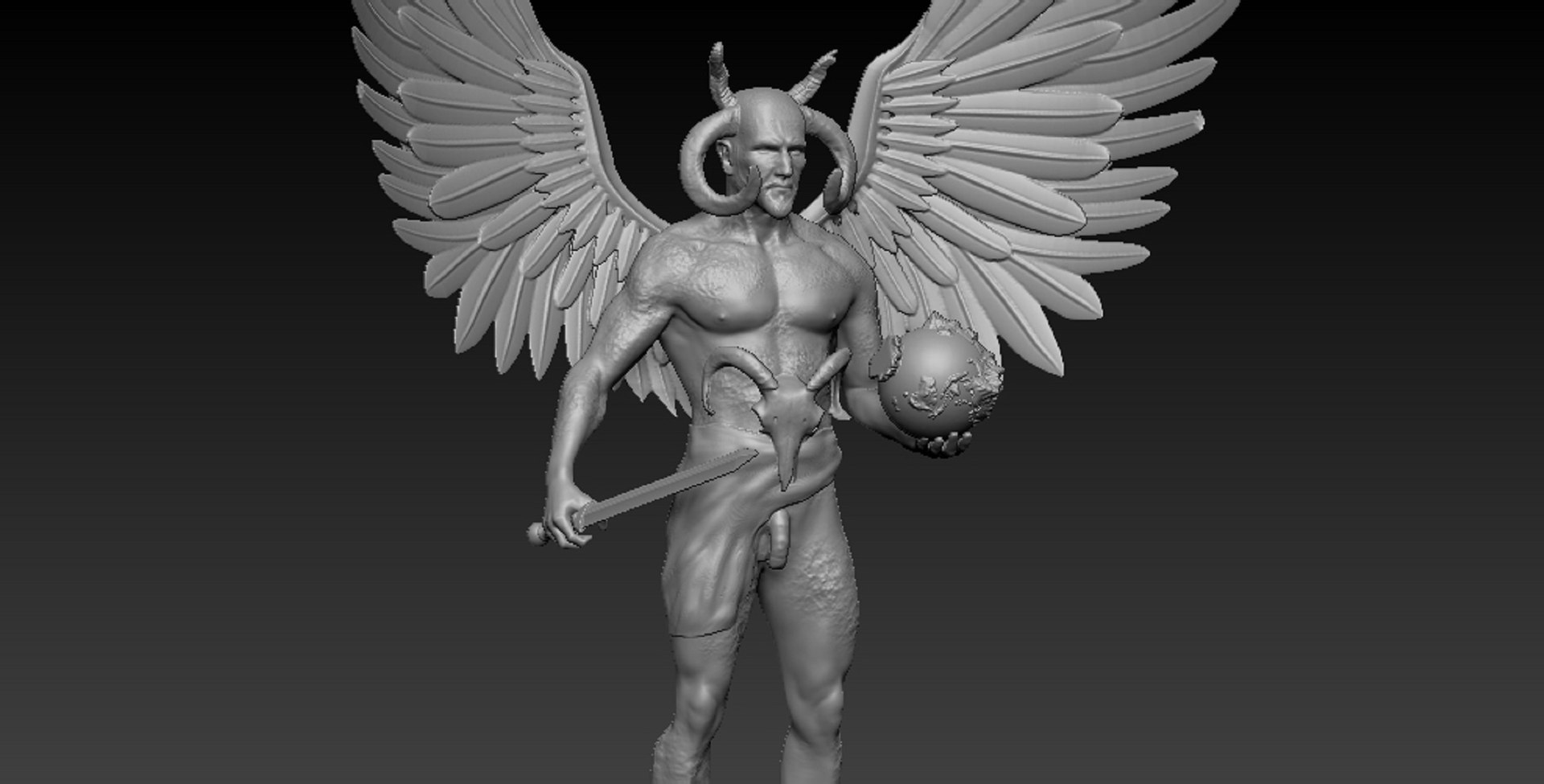 modelo 3d Lucifer - TurboSquid 2052414