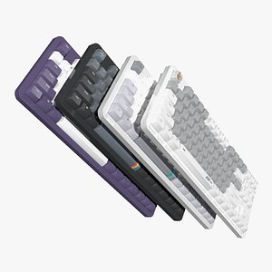 Collection KeyBoard 87A 3D model