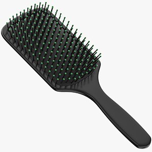 Hair Brush 3D Model 01