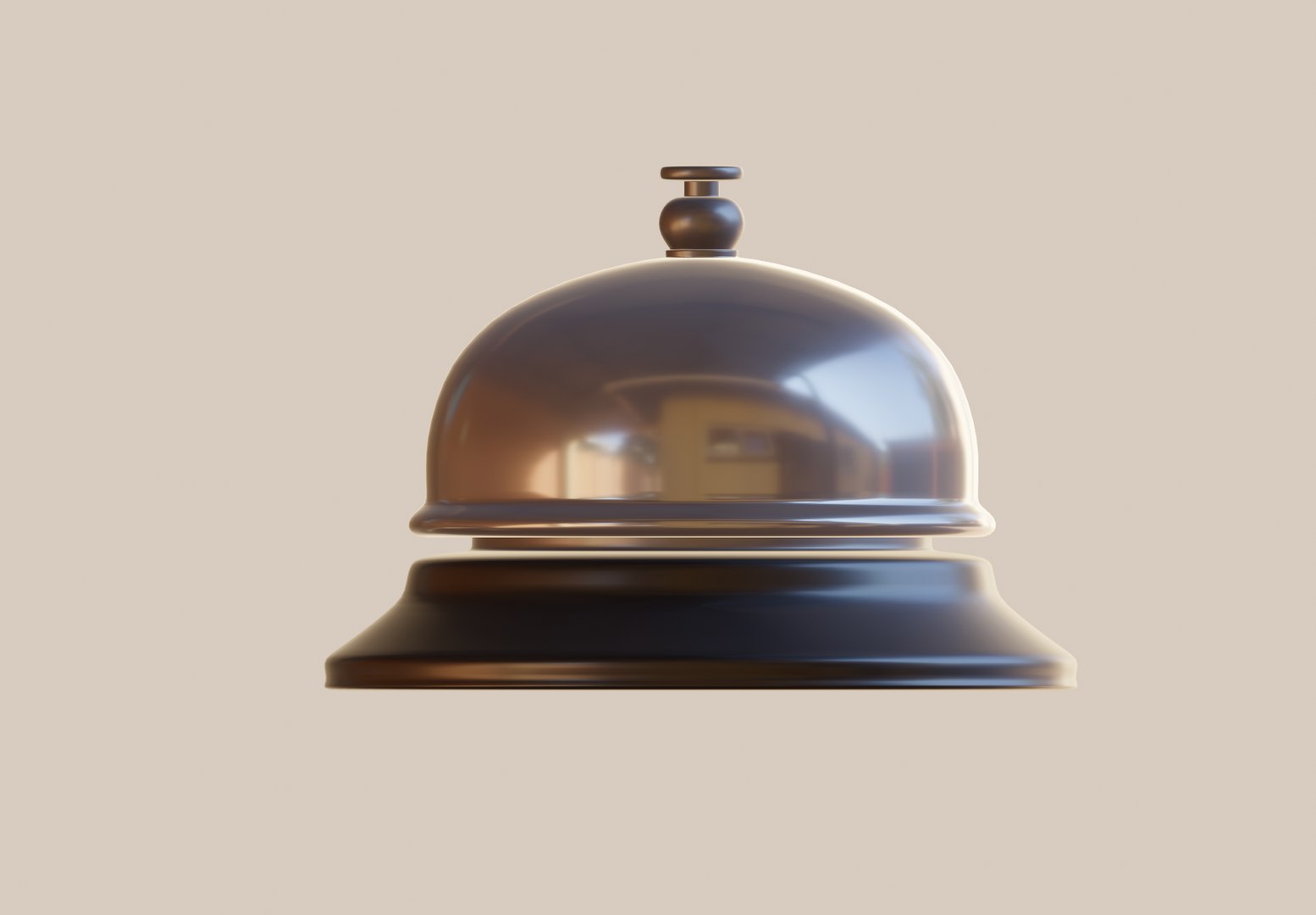 Bell Metal 3D Model - TurboSquid 1482230