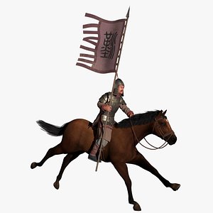 Ancient Chinese cavalry model