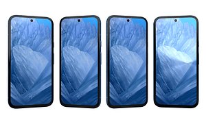 3D model Google Pixel 8a All Colors