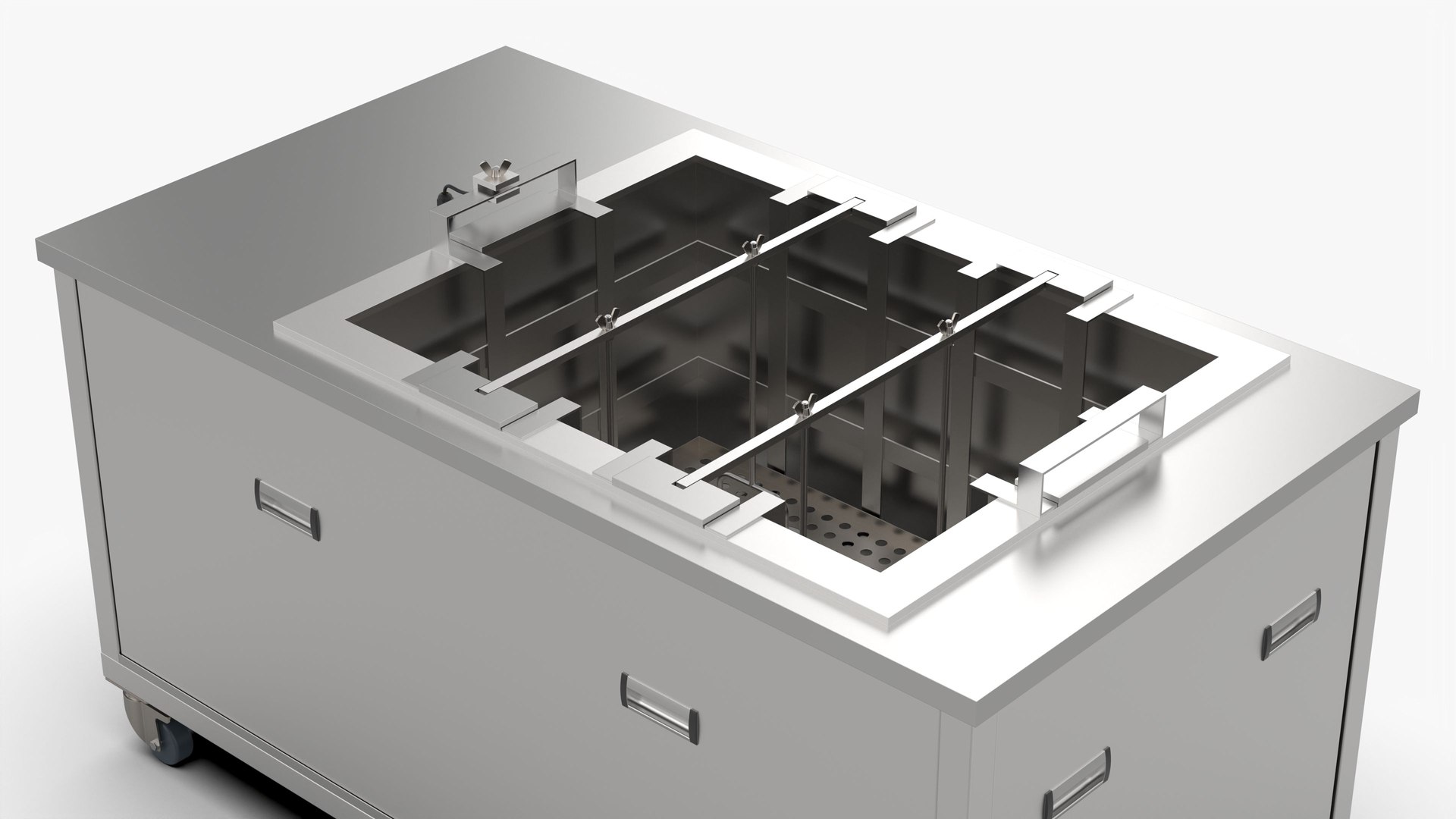 3D Model Tank Electrolytic Ultrasonic Cleaner - TurboSquid 2009369