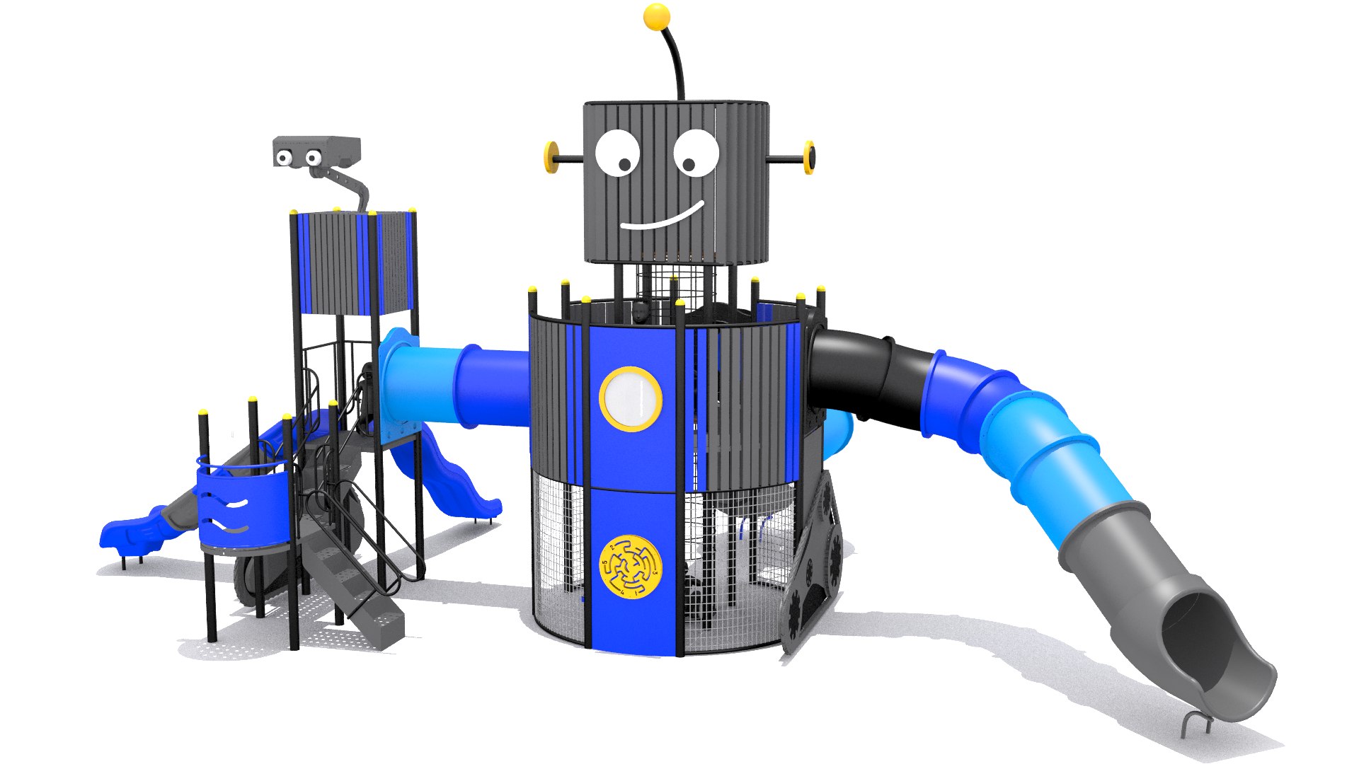 Robot Playground 3D Model TurboSquid 1779210