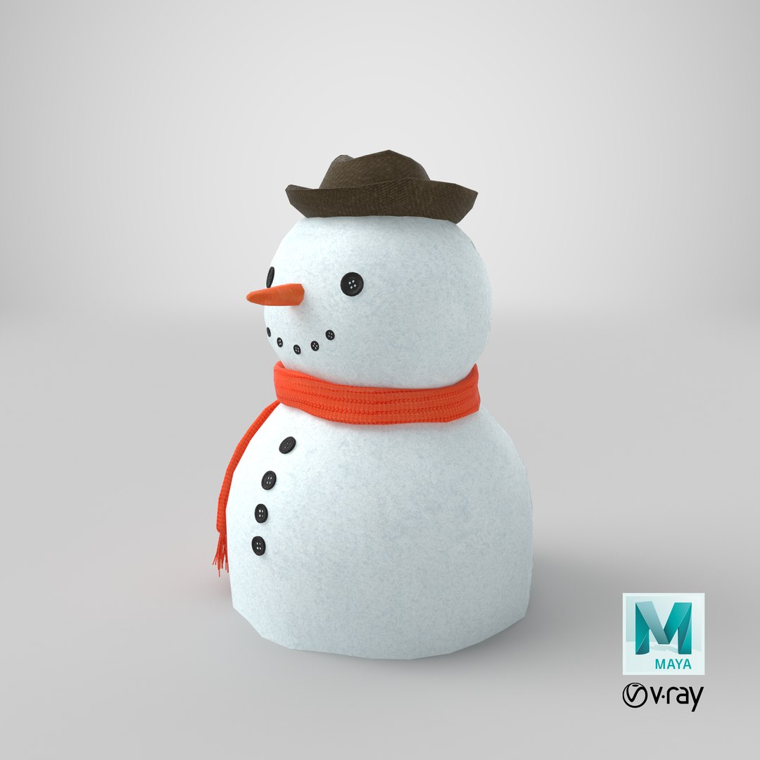 snowman snow 3D model https://p.turbosquid.com/ts-thumb/yp/VXHpwe/37jEIB3U/stemcell_maya_vray_render/png/1578051580/1920x1080/fit_q87/1719bb99090b261b772e832a115944beb795fc9a/stemcell_maya_vray_render.jpg