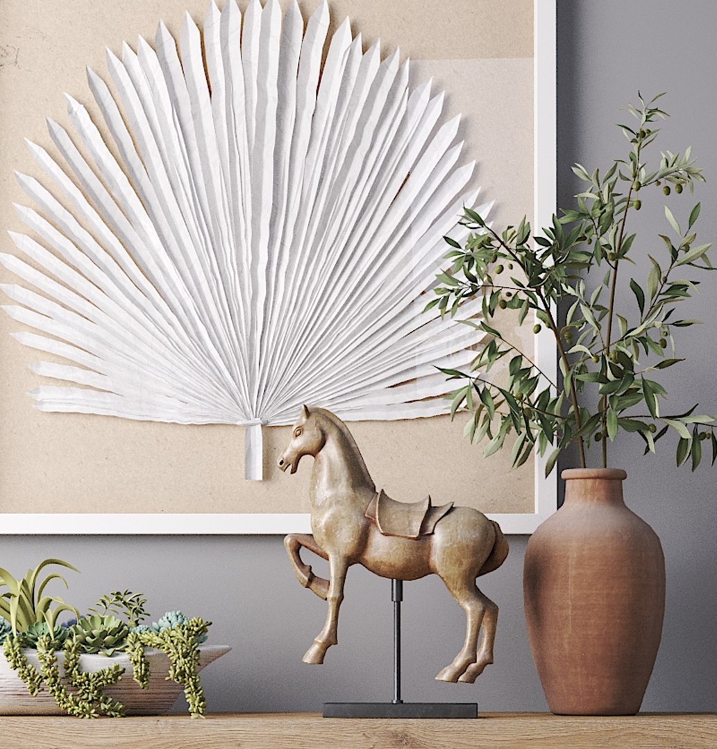 Modern decorative decoration model 3D model - TurboSquid 2062277