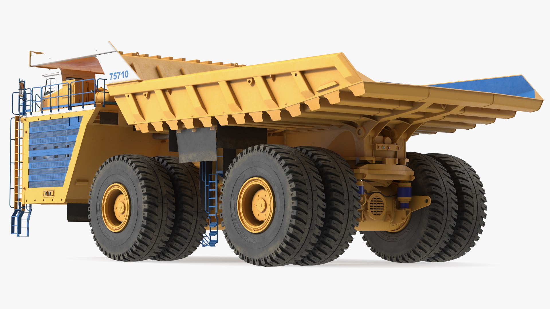 Belaz 75710 Haul Truck New Rigged model - TurboSquid 1868077