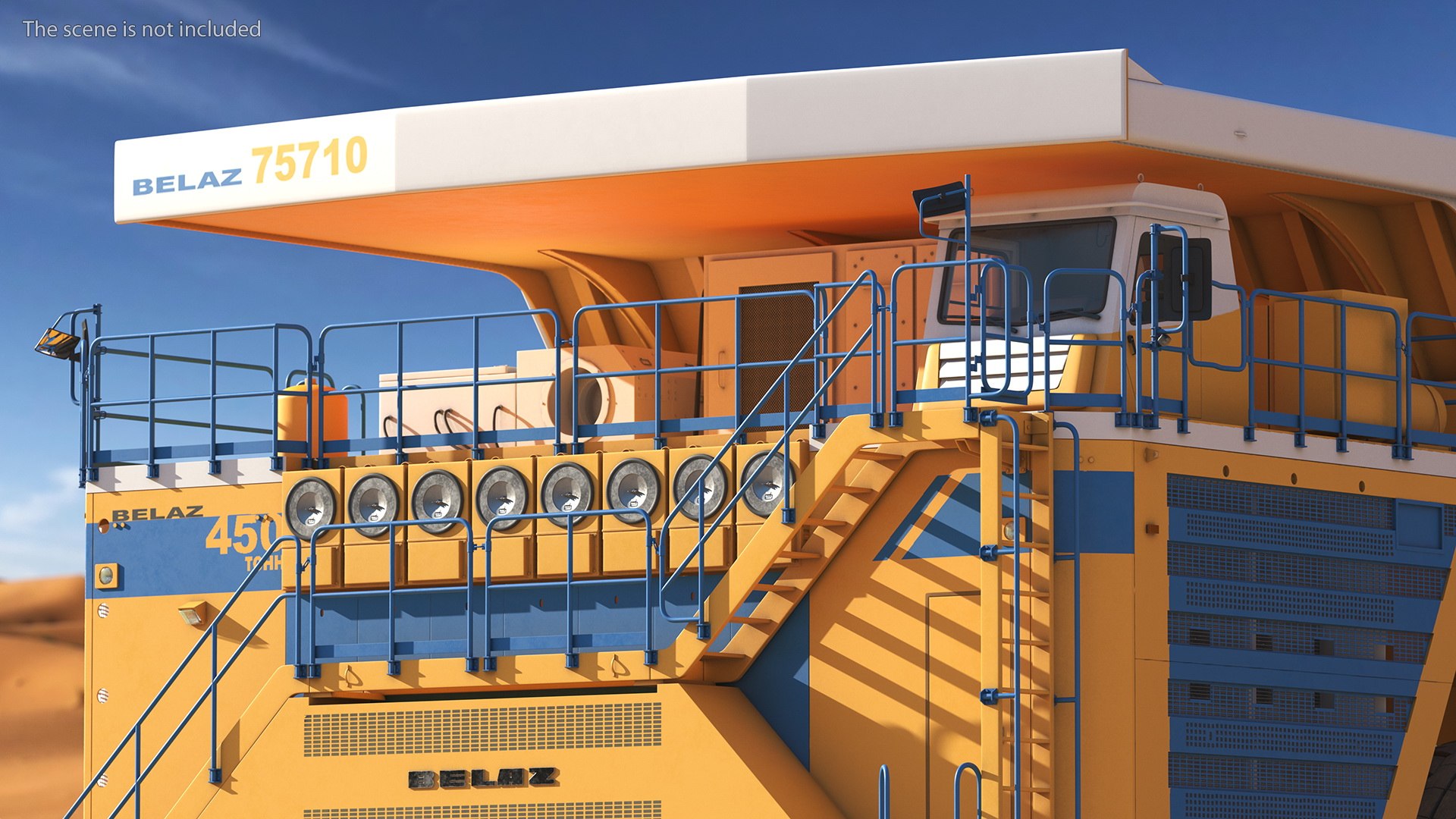Belaz 75710 Haul Truck New Rigged model - TurboSquid 1868077