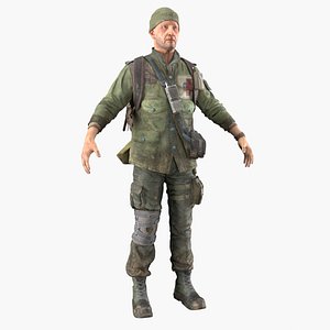 Soldier Medic 3D model