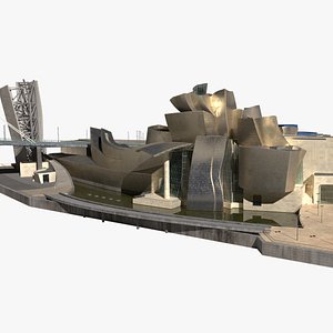 3D model Guggenheim Museum Bilbao
