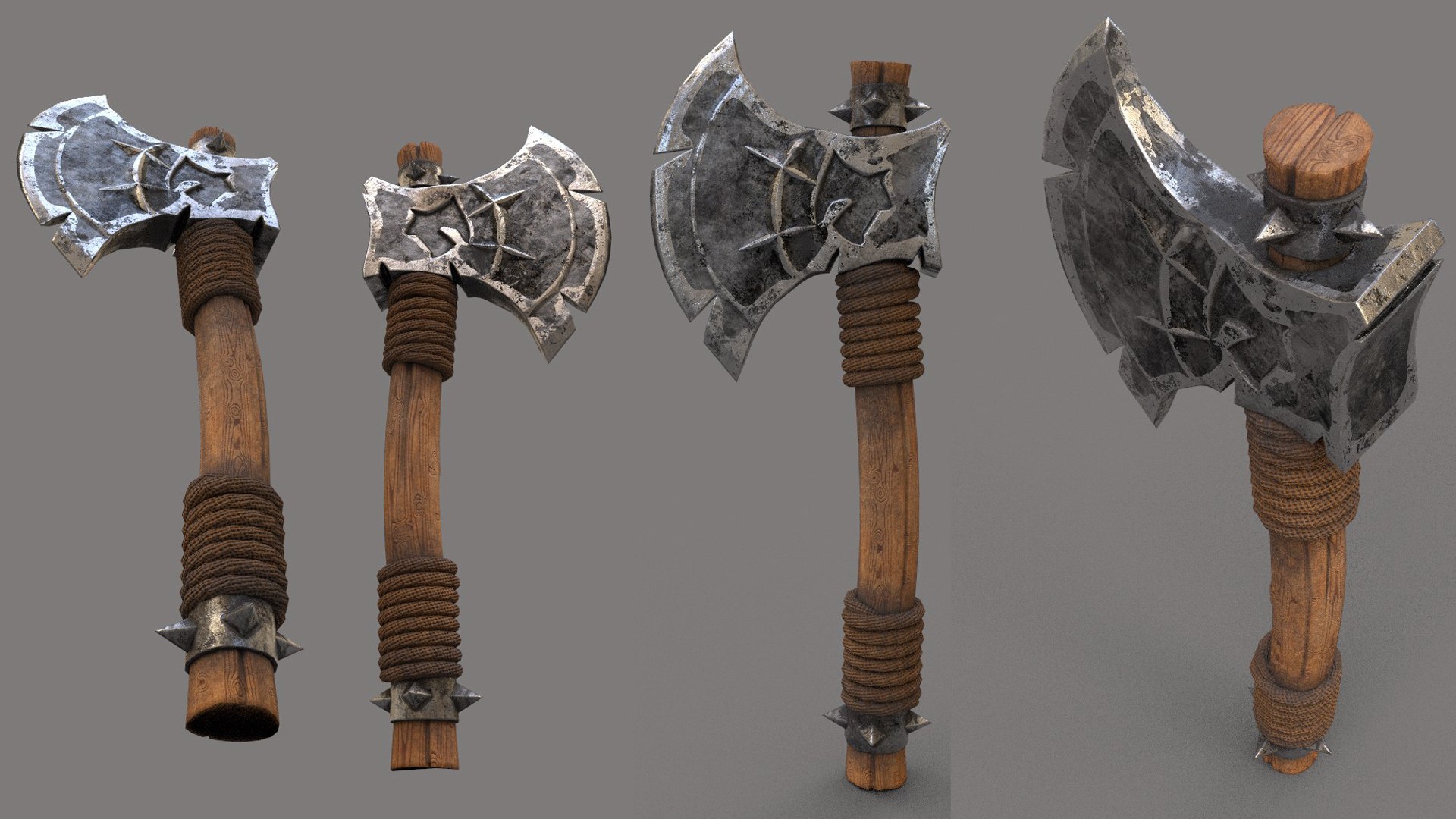 Axe 3D Model - TurboSquid 2296166
