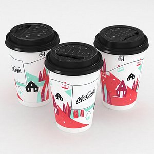 McDonalds Cup Winter Christmas 400ml