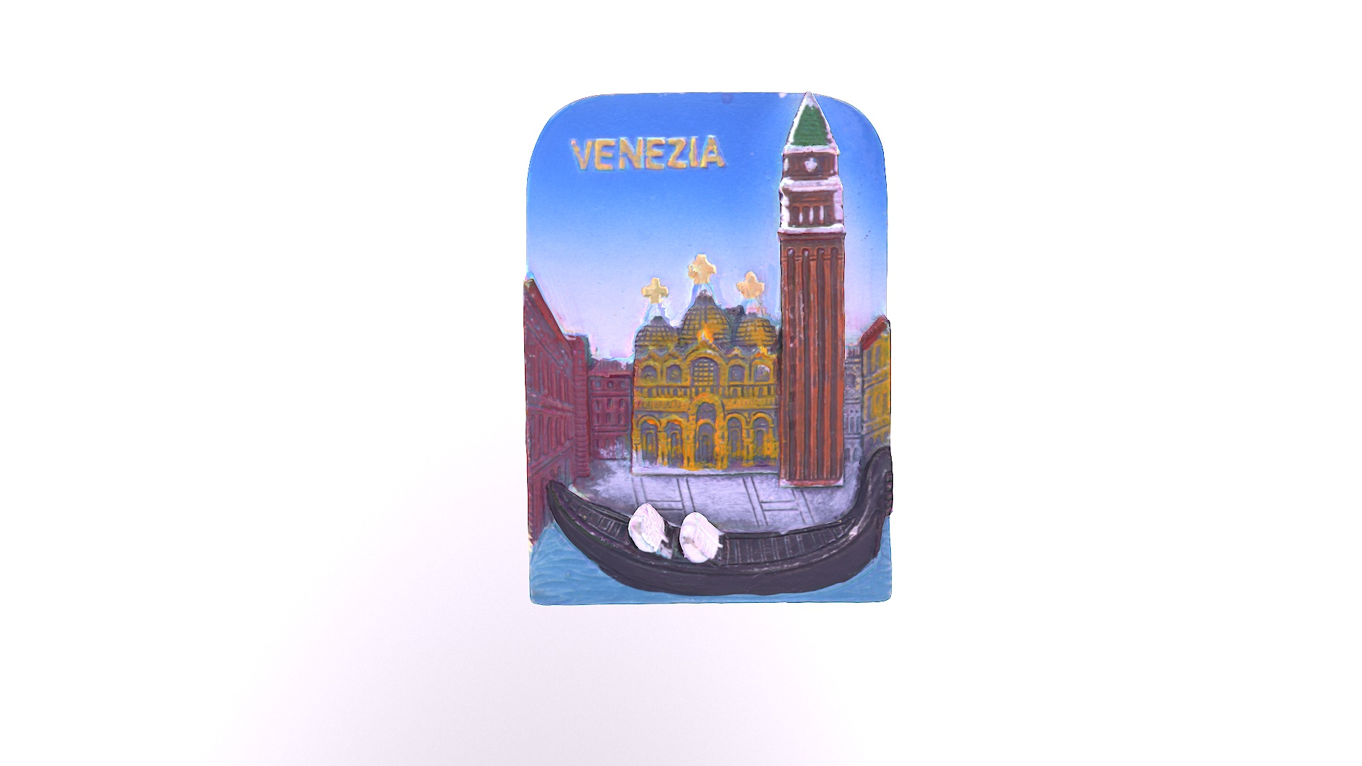 Venezia 02 Venice Italy Souvenir Fridge 3D Model TurboSquid
