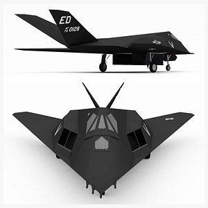 3D model Lockheed F-117 Nighthawk