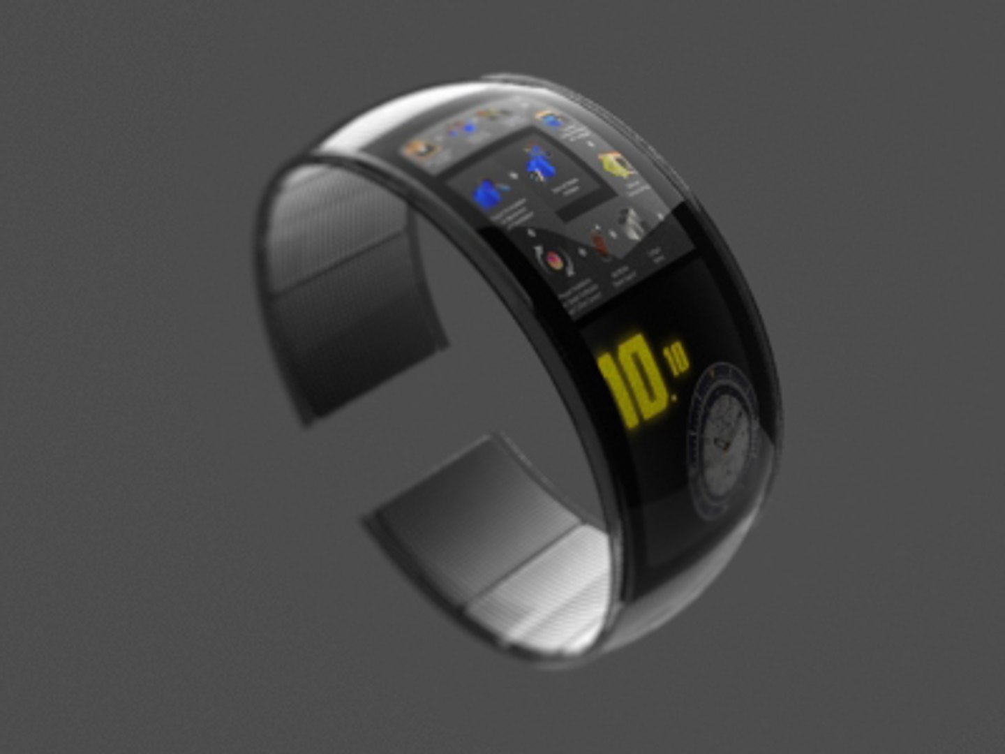 Futuristic Innovative Large Display Smart Watch I WokeBuyer