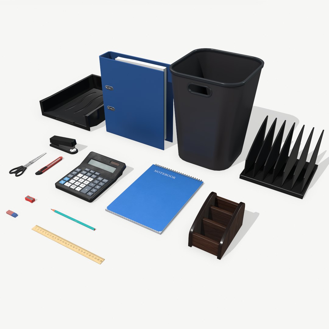 3D low-poly office supplies model https://p.turbosquid.com/ts-thumb/yp/x8AZEU/ed/1200/png/1606072481/1920x1080/fit_q87/67d28ce68de6747c0de2b81a0d78f12126911449/1200.jpg