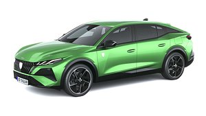Peugeot 408 2026 3D model