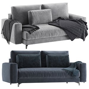 Rolf benz 007 Nuvola sofa 3D model