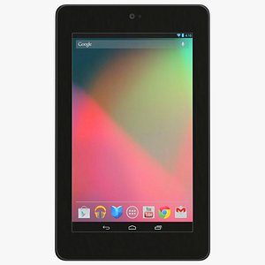 3d model of google nexus 7