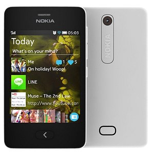 Nokia Asha 501 White