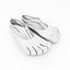 Vibram Five Fingers Shoes White