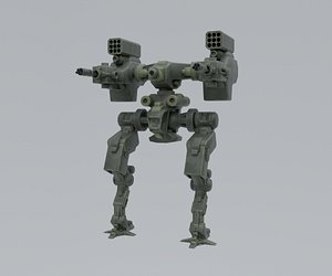 Mecha - Prototype 005 3D model