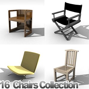 3d model furniture chairs