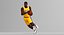 Schwarzes Basketball-Spieler-Hauptquartier