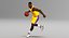 Schwarzes Basketball-Spieler-Hauptquartier