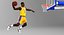Schwarzes Basketball-Spieler-Hauptquartier