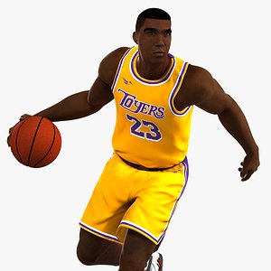 Black Basketball Player HQ