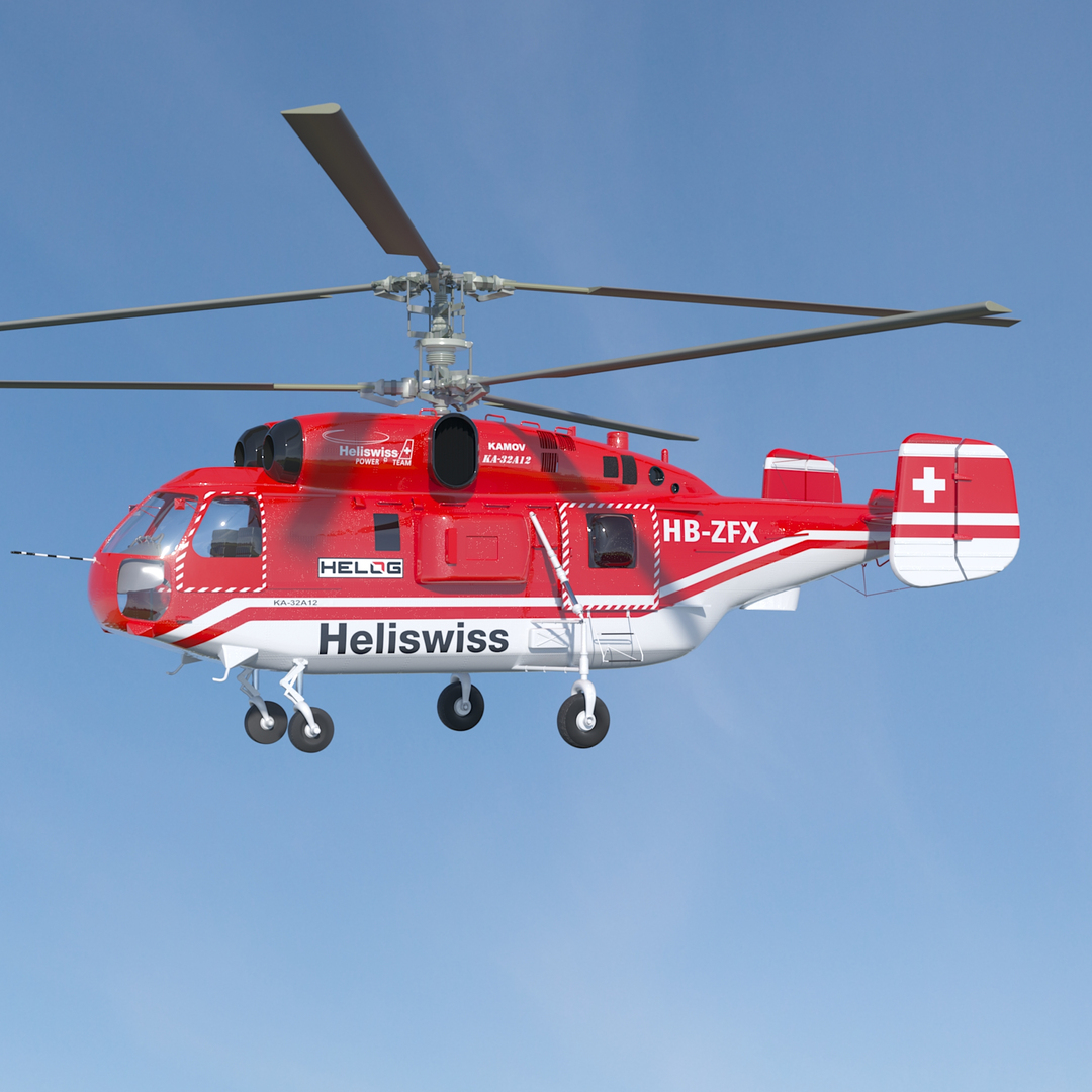 3D Kamov Ka 32 A12 - TurboSquid 1559389