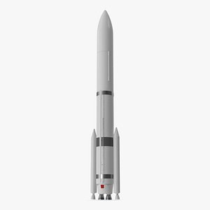 Heavy Lift Launch Vehicle with Two Solid Boosters