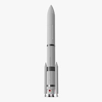 Heavy Lift Launch Vehicle with Two Solid Boosters