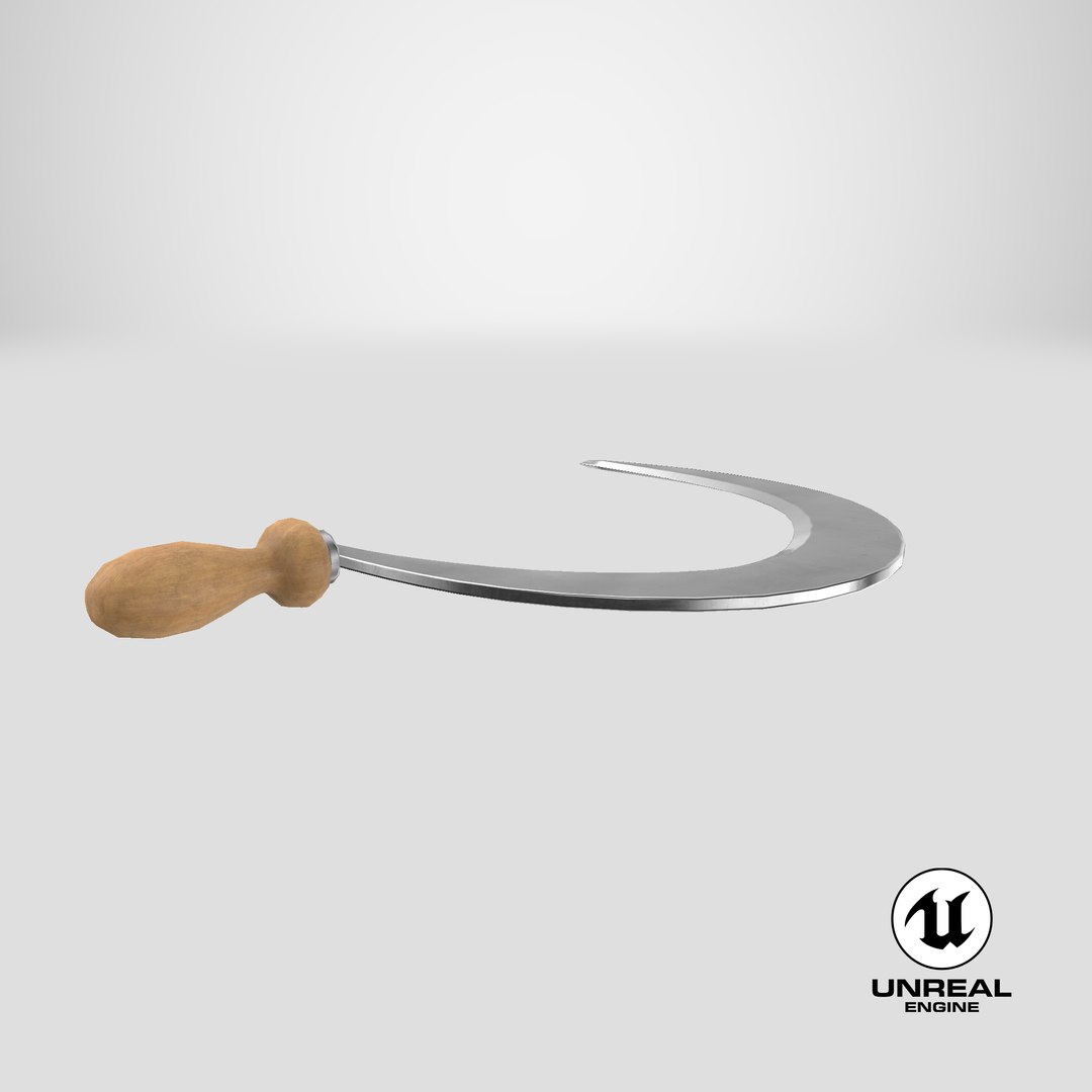 Sickle 3D Model - TurboSquid 1939765