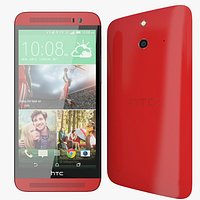 HTC ONE E8 Red