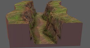 Cliff lowpoly V03