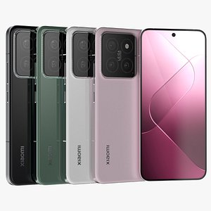 Xiaomi 14 All Colors 3D model