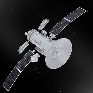 3D model Communications Satellite